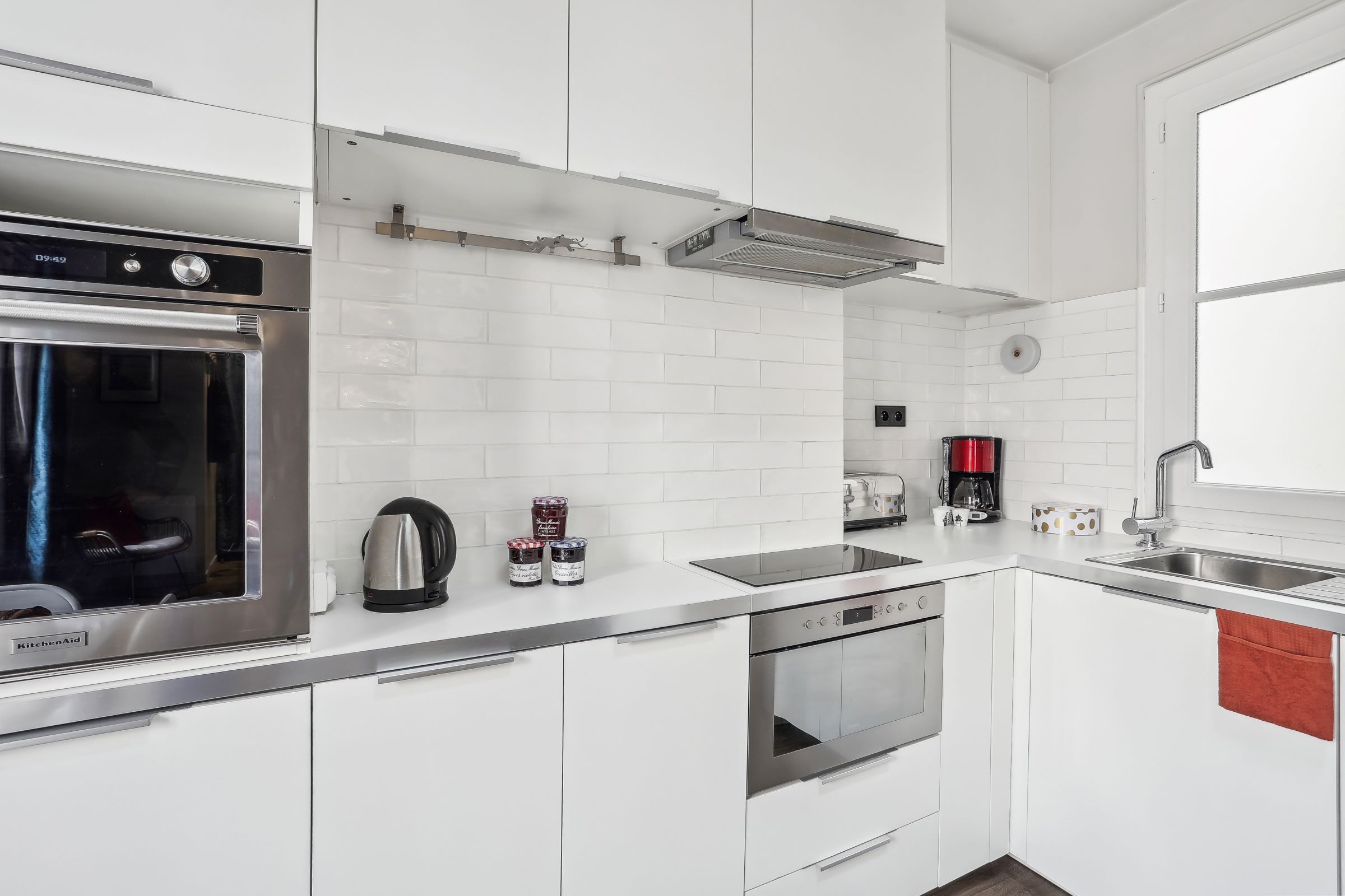 ซิตี้อพาร์ทเมนท์, เตียงควีนไซส์ 1 เตียง และโซฟาเบด, ปลอดบุหรี่, วิวสวนหย่อม | ครัวส่วนตัว | เครื่องชงกาแฟ/ชา, กาต้มน้ำไฟฟ้า, เตาปิ้งขนมปัง, เก้าอี้กินข้าวสำหรับเด็ก