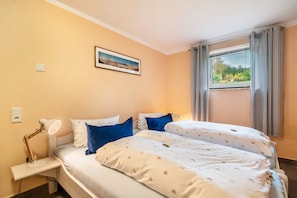 2 chambres, fer et planche à repasser, Wi-Fi, literie fournie