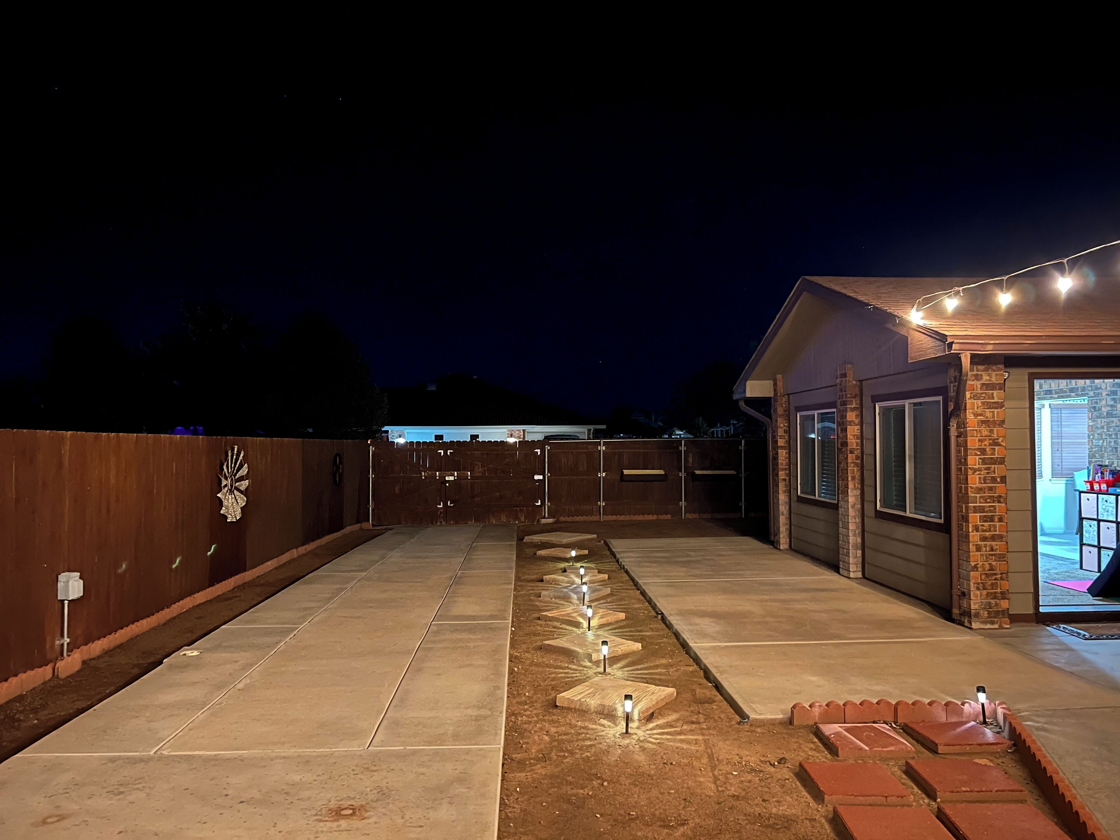 Overnattingsstedets uteområder