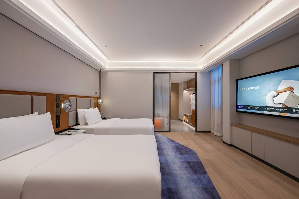 Superior Room, Multiple Beds | Down duvets, minibar, blackout curtains, soundproofing