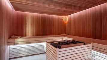 Salas de tratamiento para parejas, baño turco/hammam