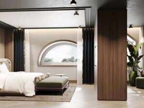 Presidential Suite, 1 King Bed | Premium bedding, minibar, in-room safe, desk