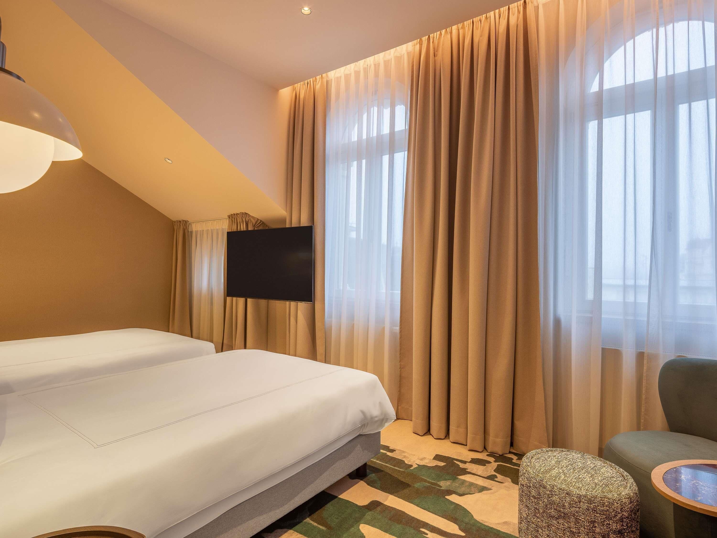 Swiss Advantage Room - Tvåbäddsrum | Sängtillbehör av högsta kvalitet och minibar