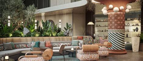 Sitzecke in der Lobby