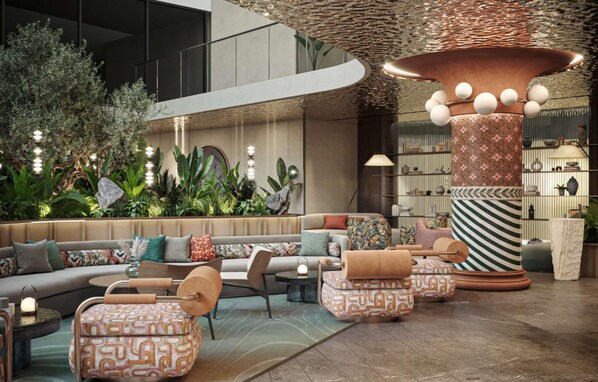 Sitzecke in der Lobby