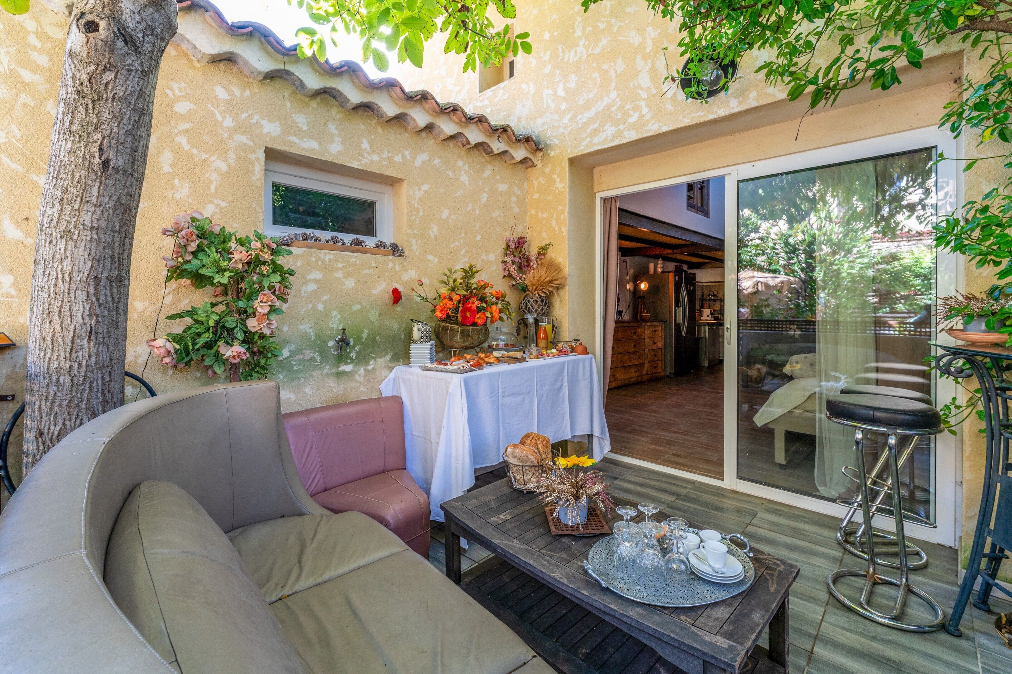 Udendørs spisemuligheder