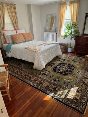 5 chambres, bureau, Wi-Fi, literie fournie