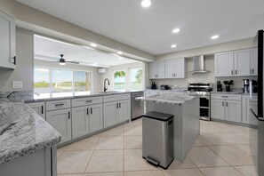 奢華獨棟房屋, 海景 | 私人廚房