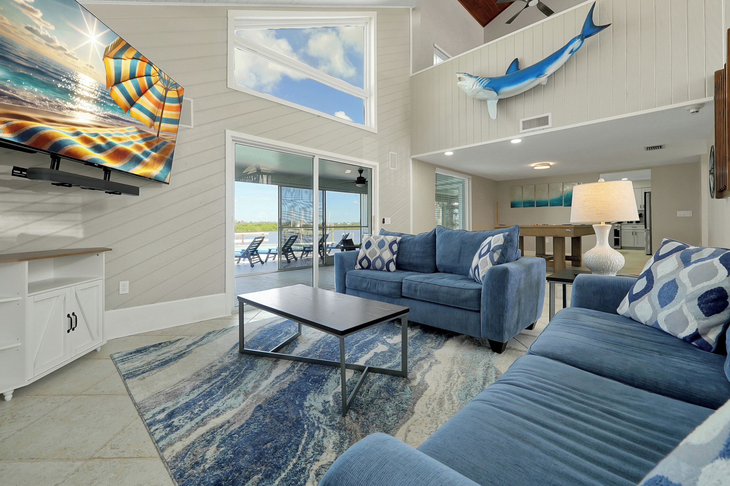 Luxury House, Sea View | Living area