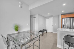 Condo, Balcony, City View | Dining room - Midtown Miami Condo with Free Parking (Miami)