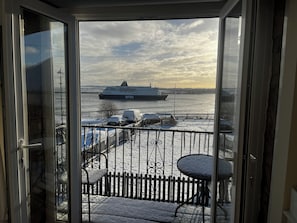 Deluxe dubbelrum - balkong - havsutsikt | Ljudisolering, strykjärn/strykbräda och gratis wi-fi