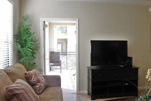 Condo, Pool View | Living area