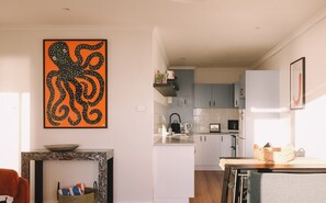 Fridge, microwave, oven, stovetop - The Lookout Oceanfront (Yamba)