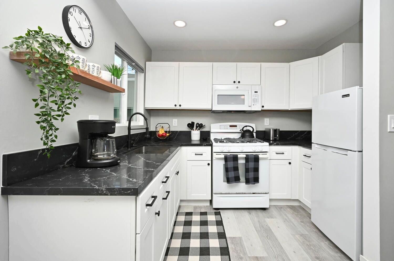 Microwave, oven, stovetop