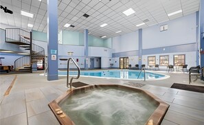 Indoor pool - Relaxing Mountain Escape—Steps to Town, Minutes to Slopes (Beech Mountain)