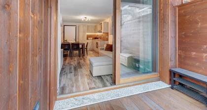 Appartement 'Viola' avec vue montagne, balcon et Wi-Fi