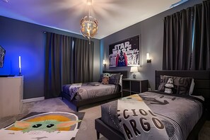 5 chambres, accès à Internet, literie fournie