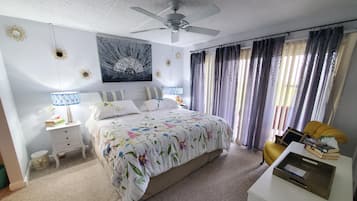 Condo, 1 King Bed with Sofa bed, Patio (Tradewinds 151) | 1 bedroom, individually decorated, individually furnished