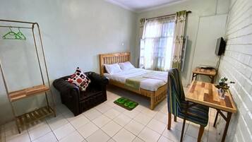 Kahden hengen standard-huone | Ilmainen Wi-Fi, vuodevaatteet