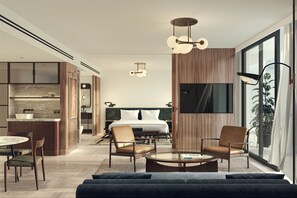 Literie hypoallergénique, minibar, coffre-fort pour ordinateur portable