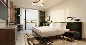 Hypo-allergenic bedding, minibar, in-room safe, laptop workspace - Conrad Athens The Ilisian (Athens)