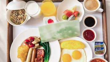 Desayuno buffet todos los días (con cargo)