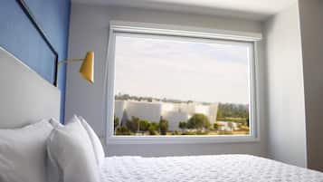 Premium bedding, Select Comfort beds, in-room safe, blackout curtains