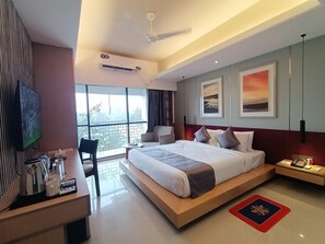 Comfort Suite, City View | Desk, laptop workspace, soundproofing - The Peace Palace Luxury Hotel  (Sunamganj)
