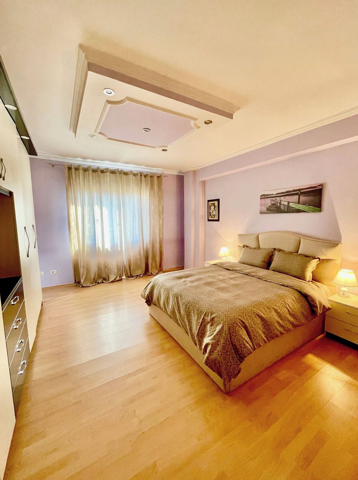 1 bedroom, iron/ironing board, internet, bed sheets