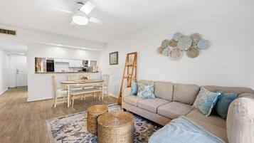 Condo, Multiple Beds, Balcony, Garden View (Pelican Inlet C119) | Living area