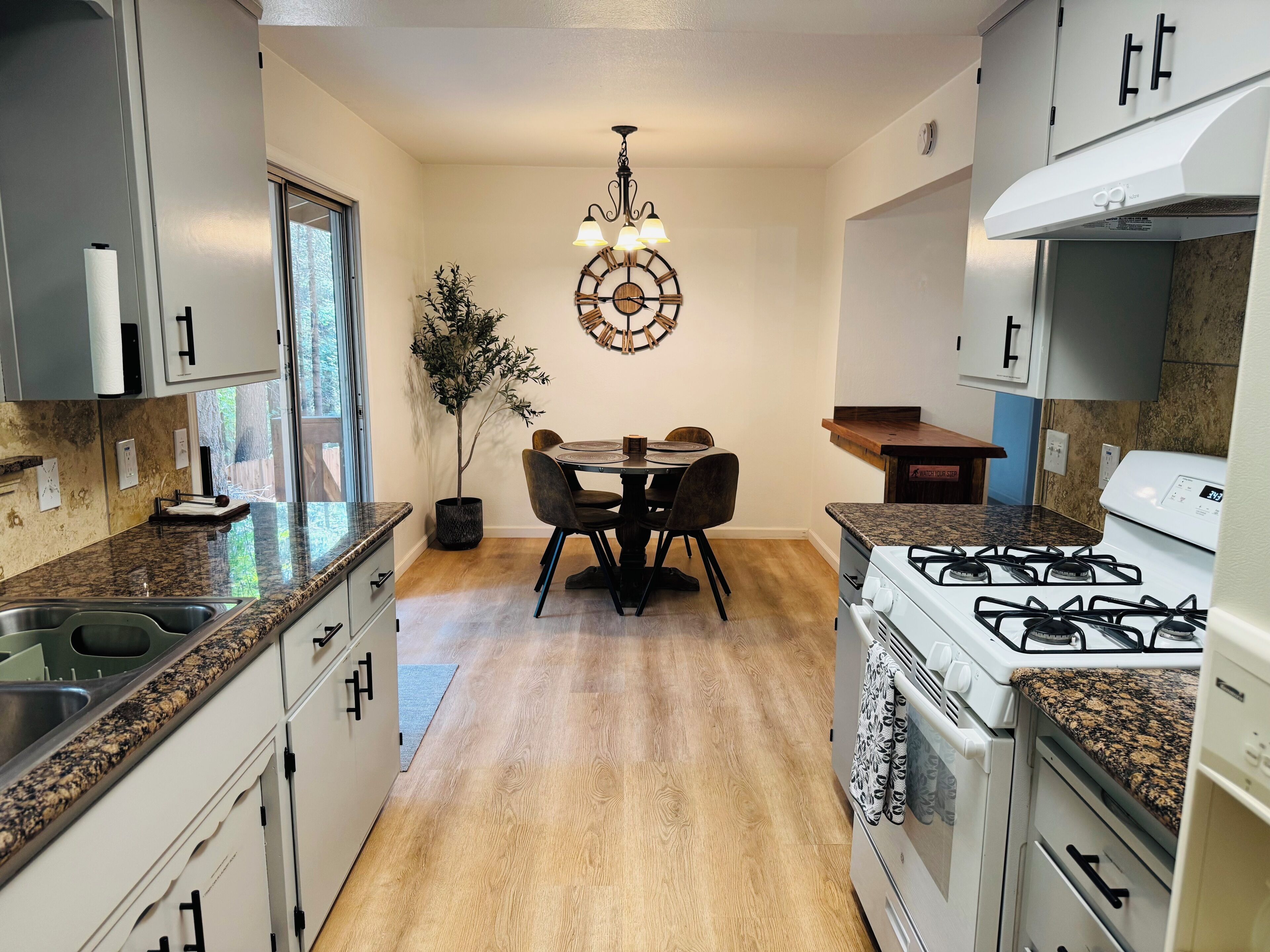 Microwave, oven, stovetop