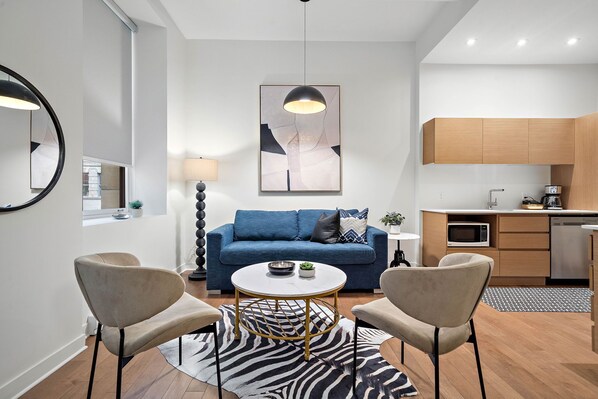 Classic Apartment, 1 Bedroom | Living area