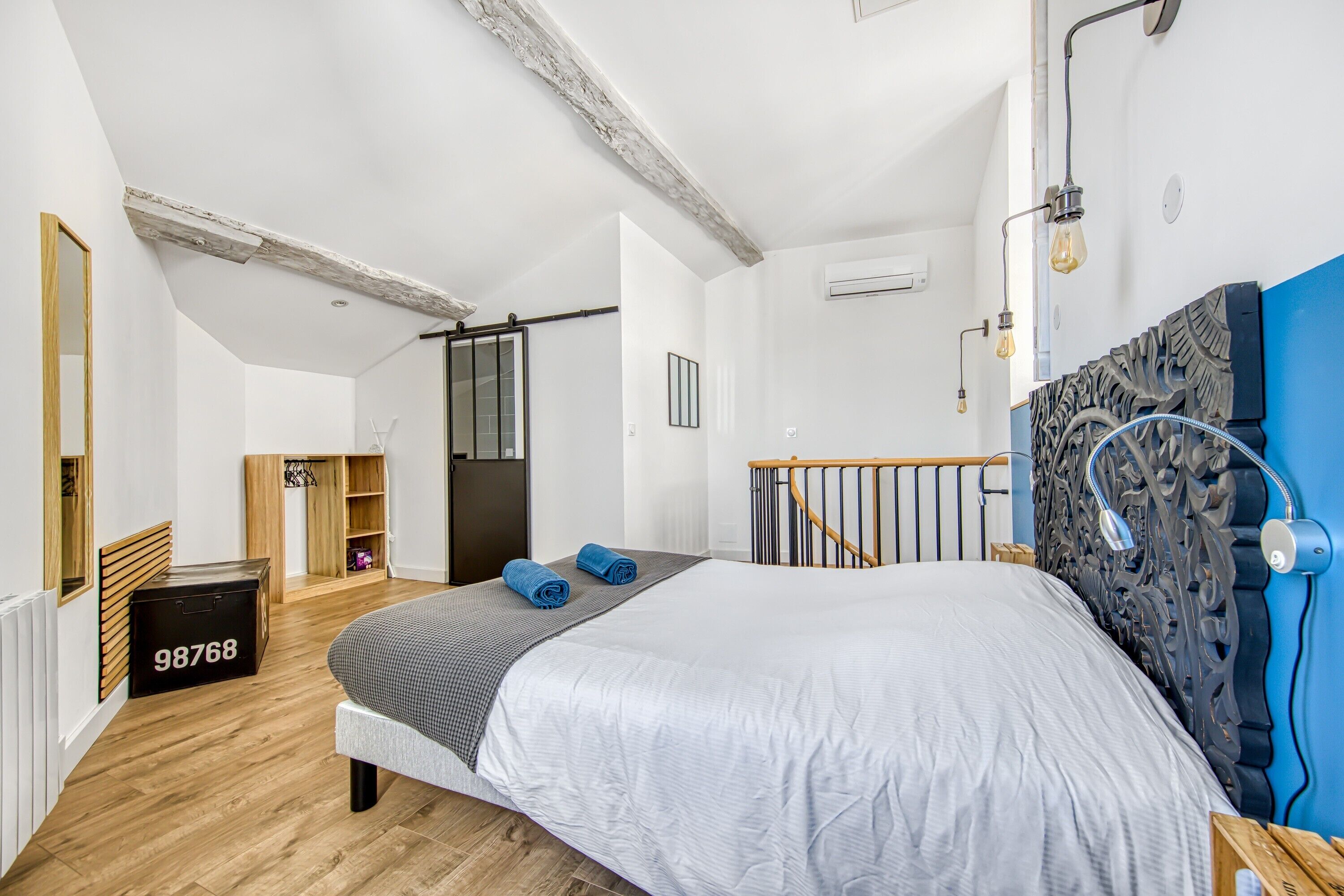 1 sovrum, strykjärn/strykbräda, wi-fi och sängkläder