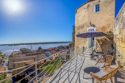 Appartement 'Bellevue' avec Wi-Fi et climatisation