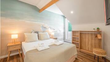 2 habitaciones, tabla de planchar con plancha, internet y ropa de cama