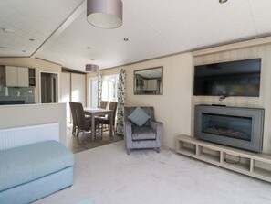 Living area - Altair Lodge (Crieff)