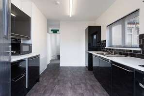 Microwave, oven, dishwasher