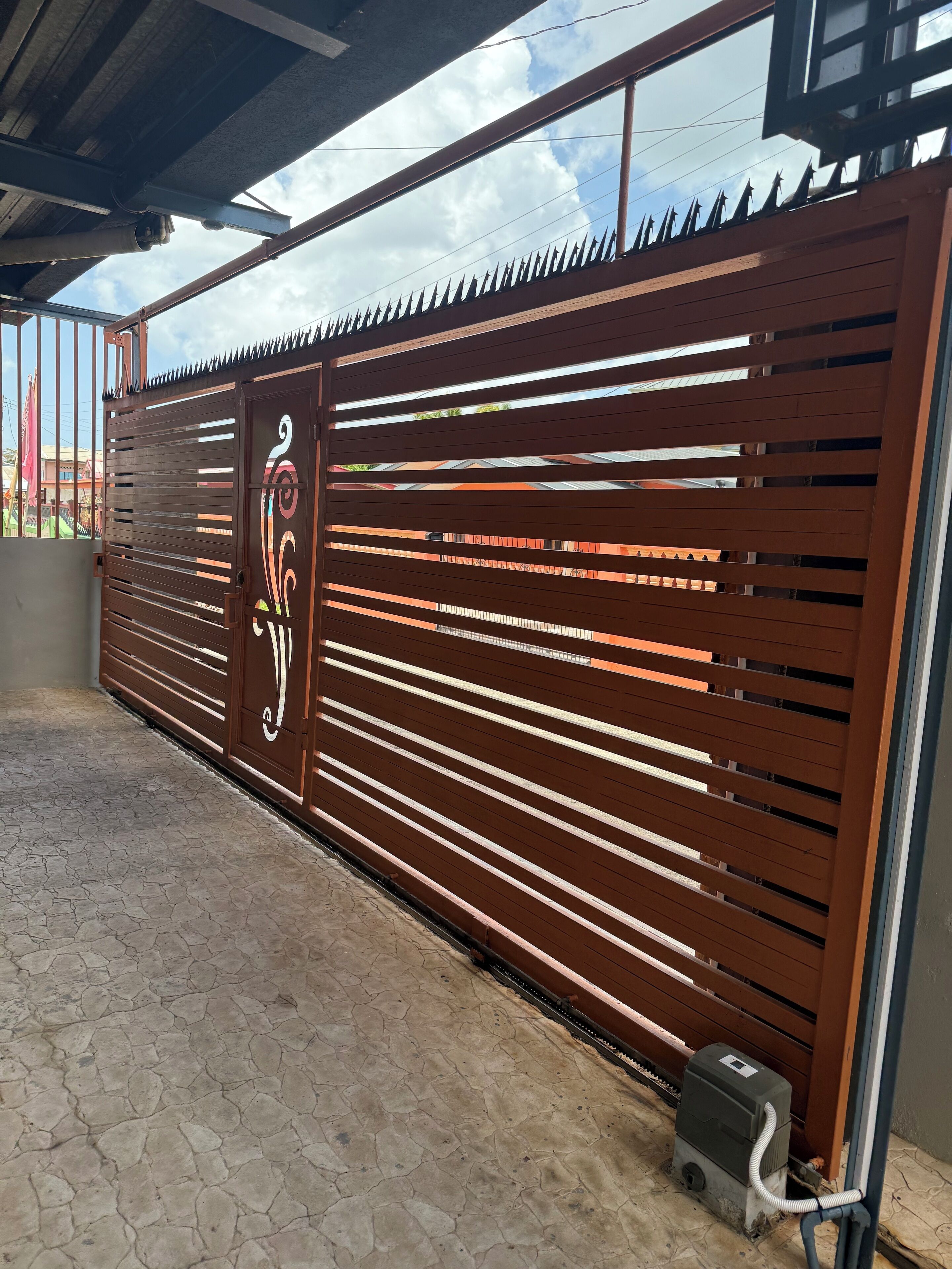 Enceinte de l’hébergement