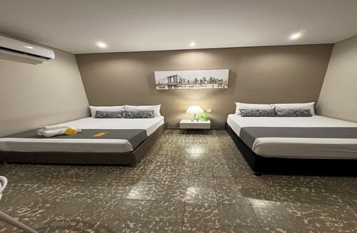 Cómoda habitación Twin en Manga cerca al Centro