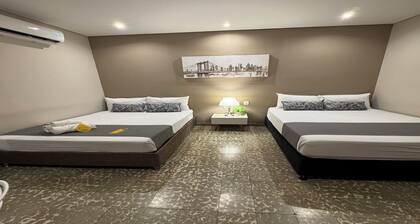 Cómoda habitación Twin en Manga cerca al Centro