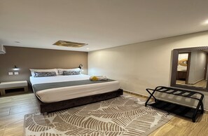 1 slaapkamer, een bureau, gratis wifi, beddengoed