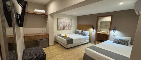 1 chambre, bureau, Wi-Fi gratuit, draps fournis