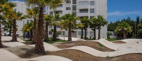 Overnatningsstedets område