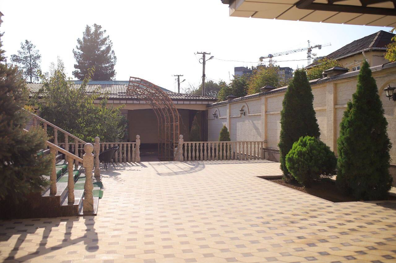 Majoituspaikan julkisivu