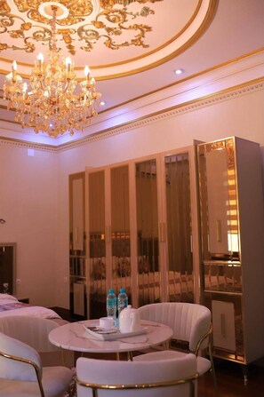 Suite, Non Smoking, Courtyard View | Blackout curtains, soundproofing, iron/ironing board, free WiFi - City Garden Hotel (Dushanbe)