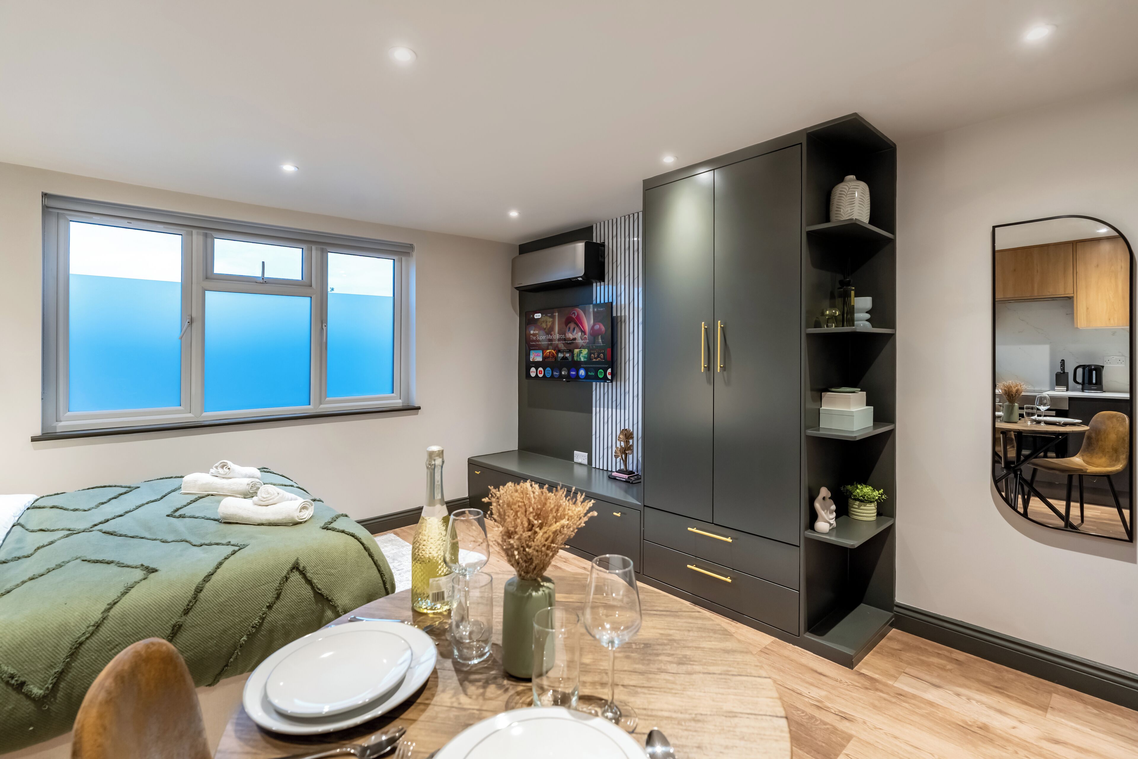 1 bedroom, Internet, bed sheets