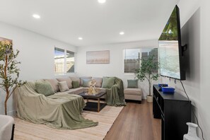 Smart TV, books, music library