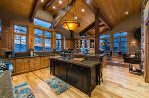 House, Mountain View | Private kitchen | Coffee/tea maker - Majestic Ski in Ski Out Estate (Park City)