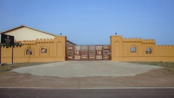 Façade de l’hébergement