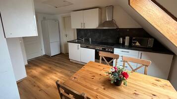 KĂŒhlschrank, Mikrowelle, Ofen, Herdplatte